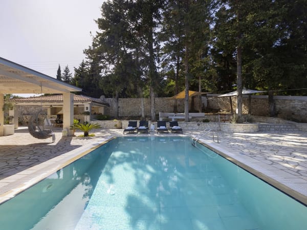 The refreshing waters of the pool.